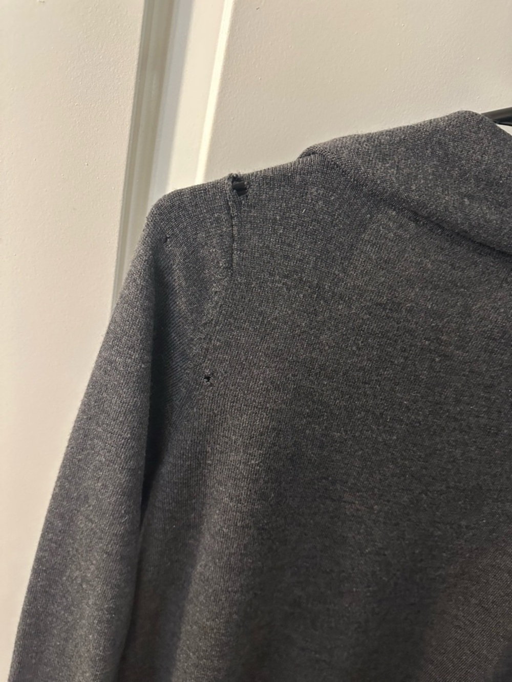 Merona Charcoal Open Front Cardigan - Picture 5 of 5